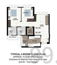 Blk 471C Fernvale Rivergrove (Sengkang), HDB 3 Rooms #613820181
